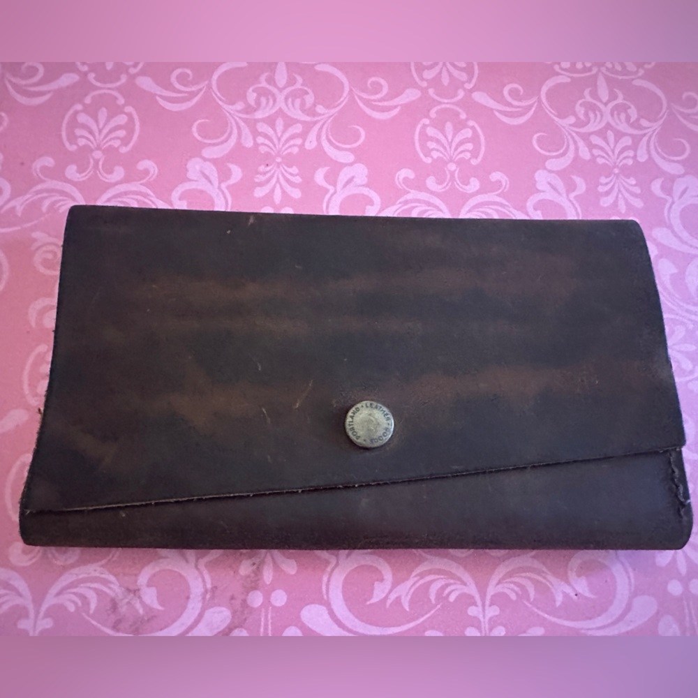 Portland Leather Good Rancher Wallet in Canyon, preowned